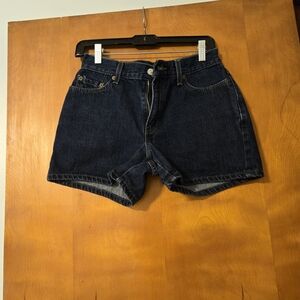Vintage Levi's Dark Wash Jean Shorts 6P